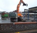Salford Market Bulldozed Feb 2012